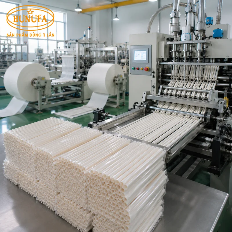 Top 13 nhà máy sản xuất ống hút giấy chất lượng, giá tốt hiện nay