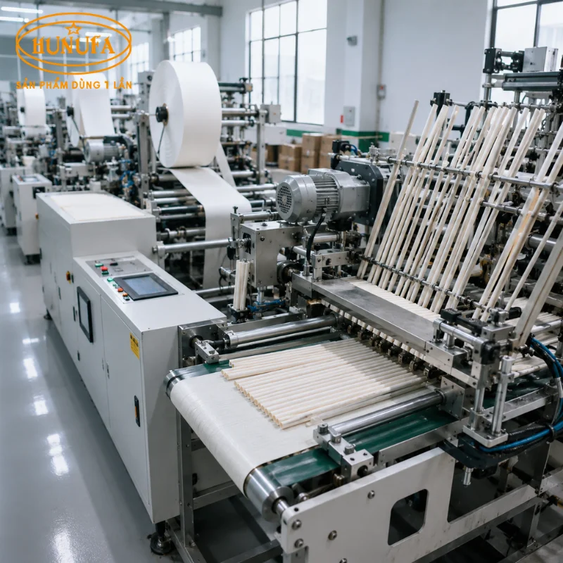 Top 12 nhà máy sản xuất ống hút giấy chất lượng, giá tốt hiện nay