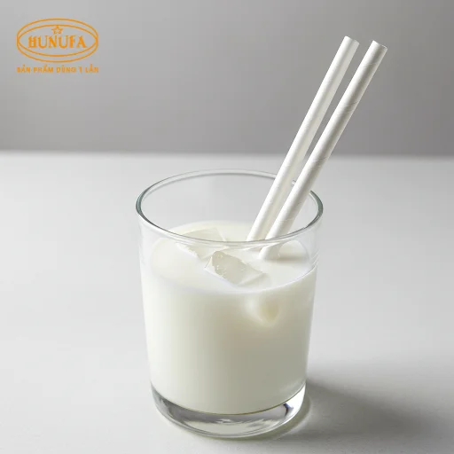 Ống hút giấy phi 6 