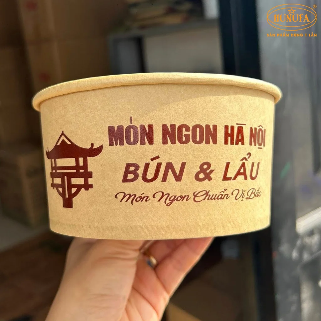 tô giấy in logo