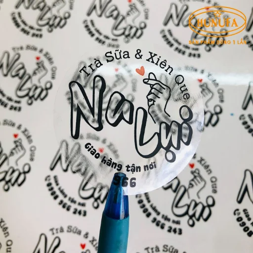 tem trà sữa đẹp