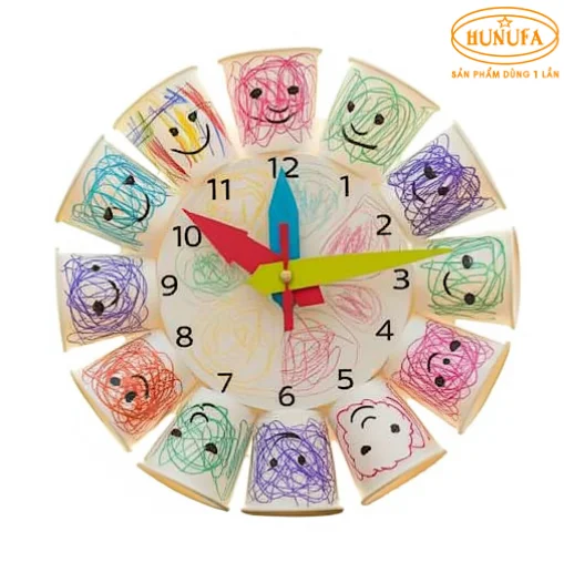 5+ Cách làm đồng hồ bằng cốc giấy đơn giản ngay tại nhà cho bé sáng tạo