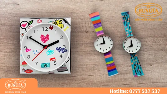 5+ Cách làm đồng hồ bằng cốc giấy đơn giản ngay tại nhà cho bé sáng tạo
