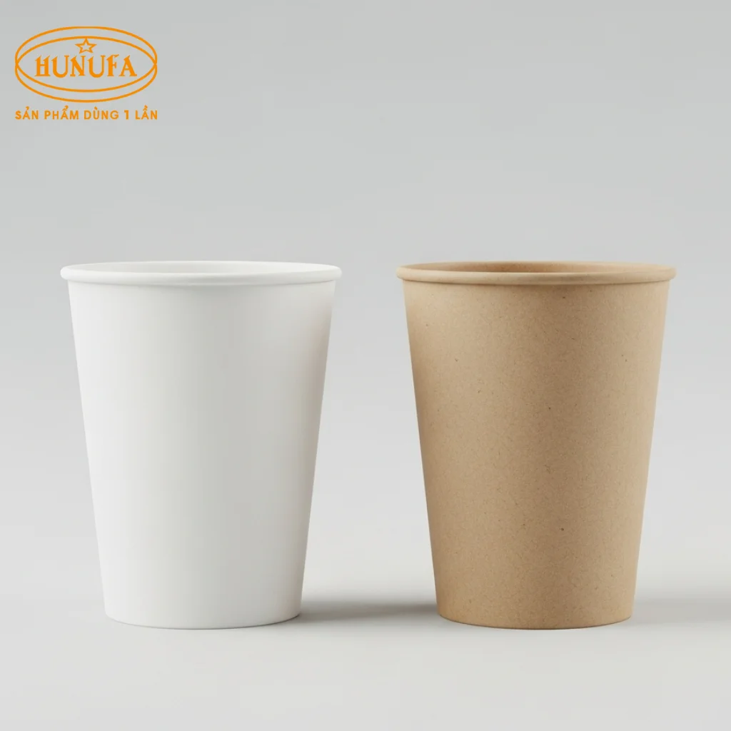 Điểm danh 5 mẫu ly giấy, cốc giấy chất lượng, giá rẻ tại Hunufa