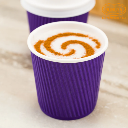 Ly giấy màu tím/ Cốc giấy màu tím插图1