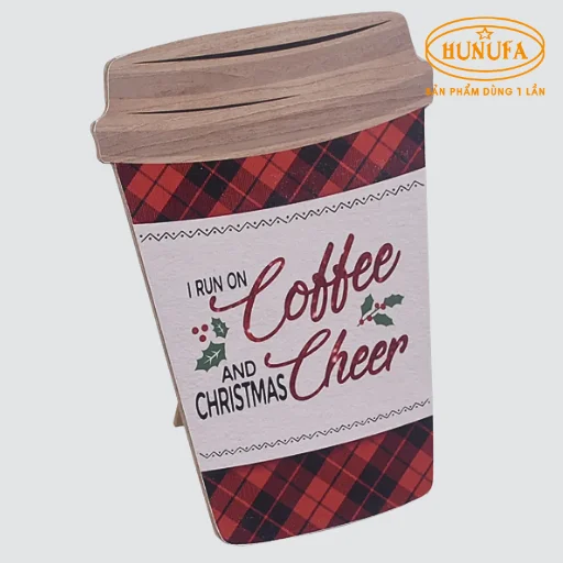 bảng hiệu hình ly cafe