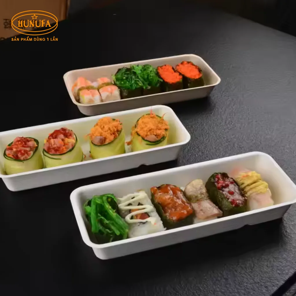 Tổng hợp các mẫu khay đựng sushi đẹp, tiện lợi đa dạng kích cỡ