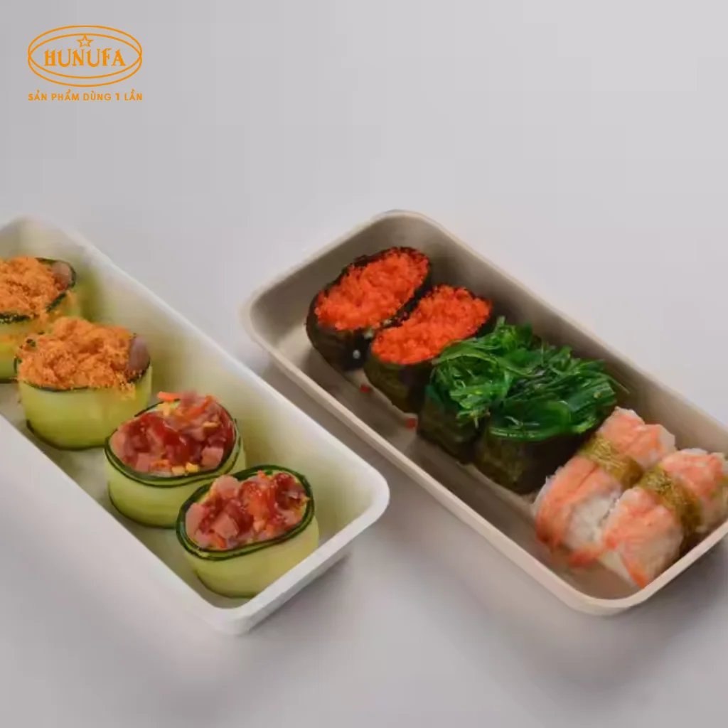 Tổng hợp các mẫu khay đựng sushi đẹp, tiện lợi đa dạng kích cỡ