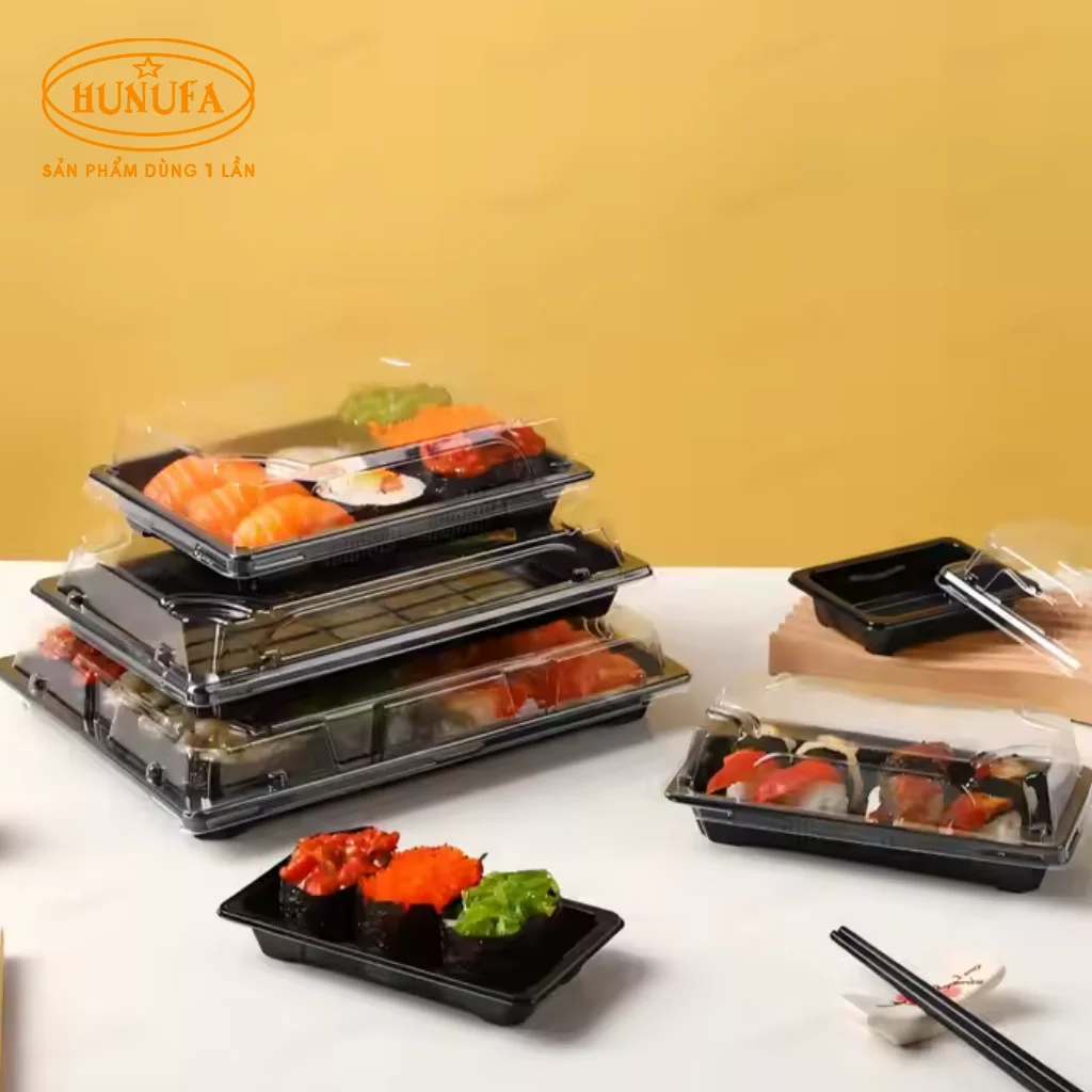 Tổng hợp các mẫu khay đựng sushi đẹp, tiện lợi đa dạng kích cỡ