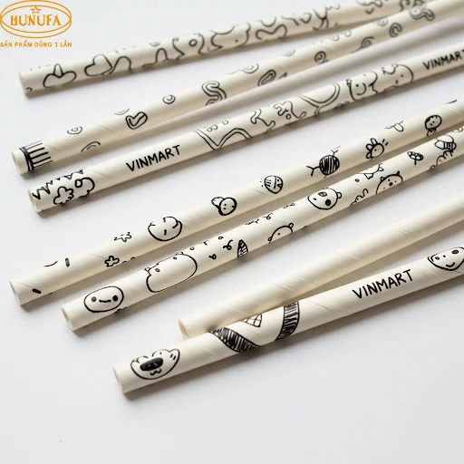 Các mẫu ống hút giấy Vinmart và địa chỉ sản xuất uy tín