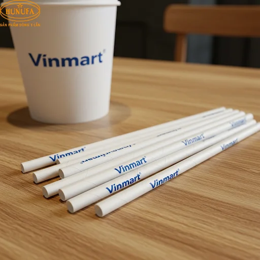 Các mẫu ống hút giấy Vinmart và địa chỉ sản xuất uy tín