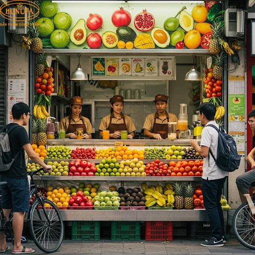 Chi phí mở quán nước ép bao nhiêu? Dự toán chính xác và cách tối ưu vốn