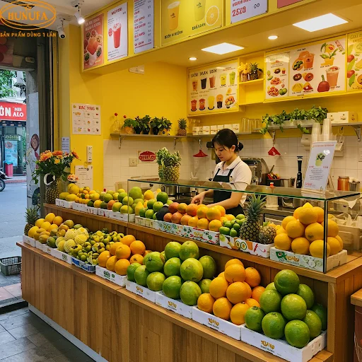 Chi phí mở quán nước ép bao nhiêu? Dự toán chính xác và cách tối ưu vốn