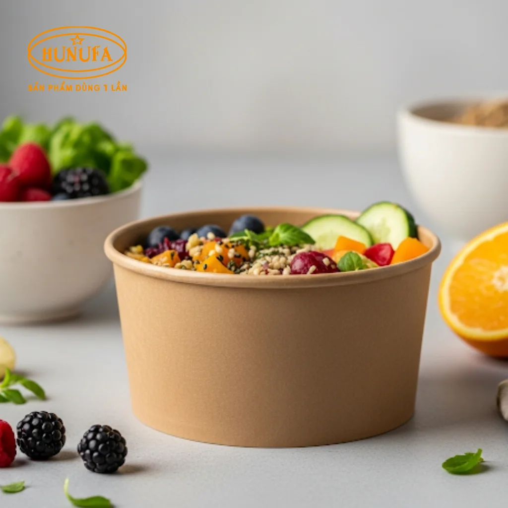 Đơn vị cung cấp tô giấy có nắp TPHCM giá rẻ, giao tận nơi