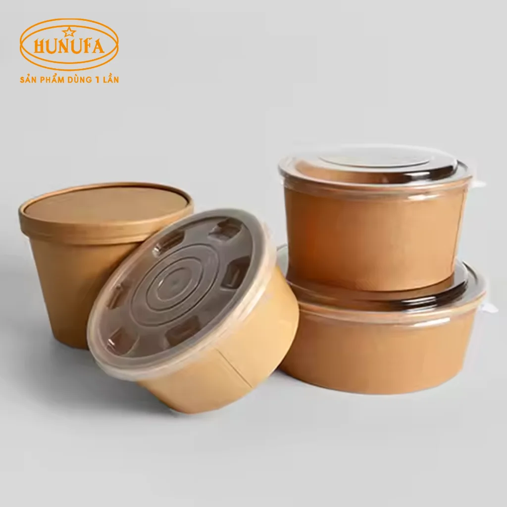 Đơn vị cung cấp tô giấy có nắp TPHCM giá rẻ, giao tận nơi