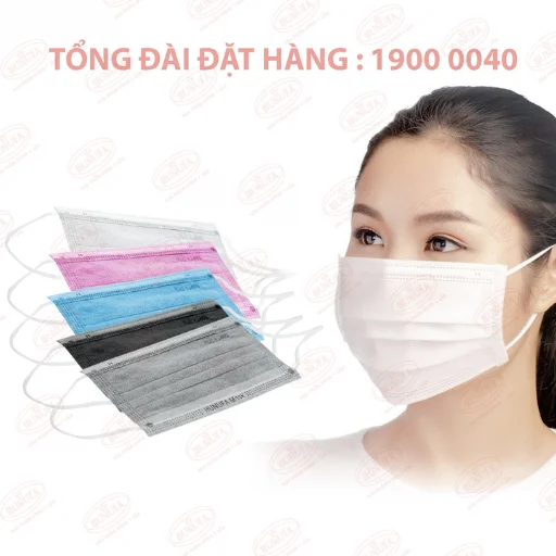 Khẩu trang y tế chất lượng, giá tốt, đa dạng mẫu mã