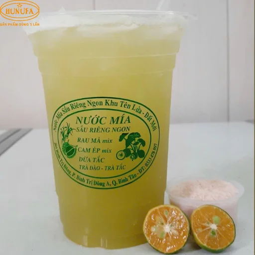 Mẫu ly nhựa đựng nước mía giá tốt, bền đẹp và nơi bán cốc nhựa uy tín