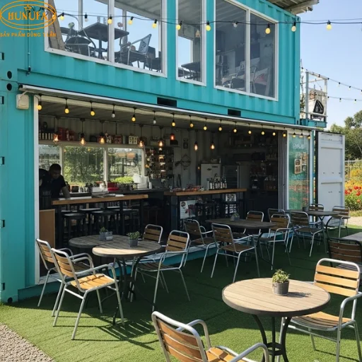 Mô hình quán cafe nhỏ đẹp, mẫu thiết kế 40m2 giá rẻ, trang trí đơn giản