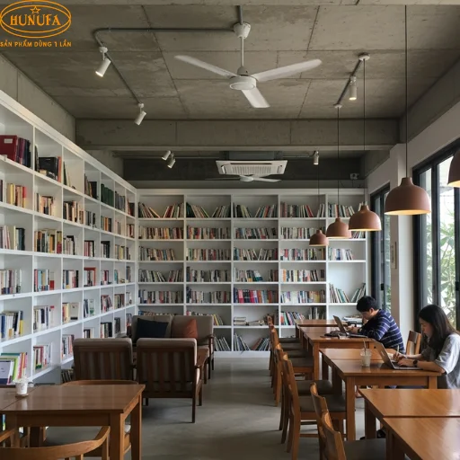 Mô hình quán cafe nhỏ đẹp, mẫu thiết kế 40m2 giá rẻ, trang trí đơn giản