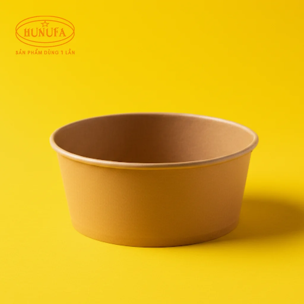 Tô giấy kraft, bát giấy kraft đựng cơm phở đủ loại giá sỉ rẻ