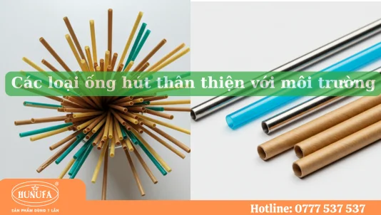 Tổng hợp các loại ống hút thân thiện môi trường: Ưu nhược điểm từng loại