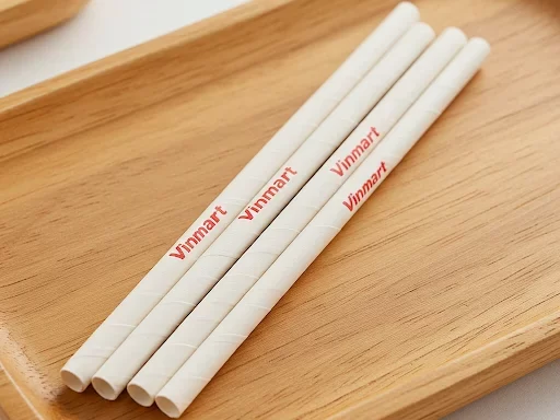 Các mẫu ống hút giấy Vinmart và địa chỉ sản xuất uy tín