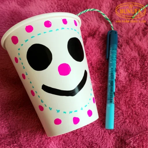 Hướng dẫn cách làm điện thoại bằng cốc giấy cho bé siêu đơn giản chỉ với 4 bước