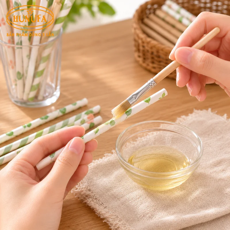 Cách làm ống hút giấy tại nhà đơn giản