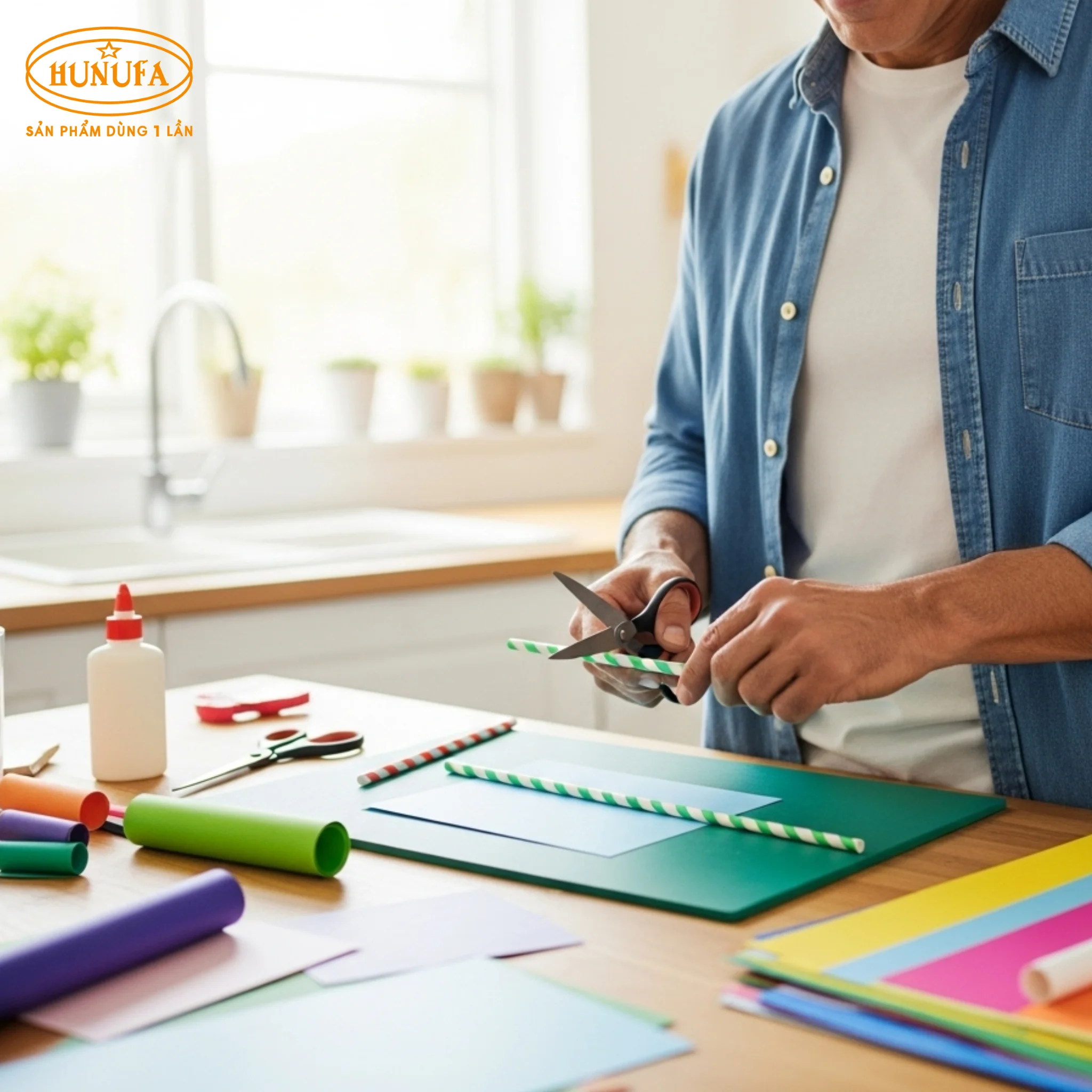 Cách làm ống hút giấy tại nhà chỉ với 4 bước đơn giản