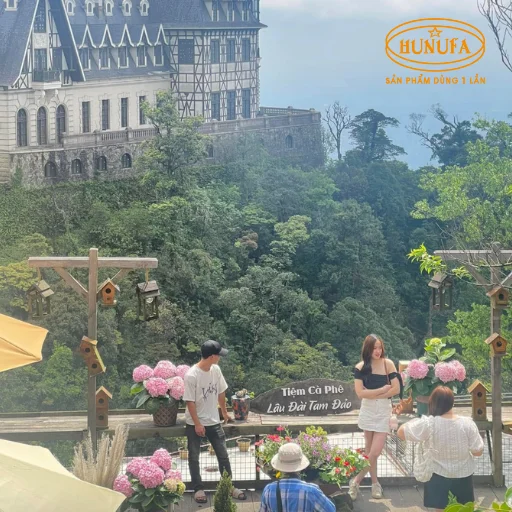 khai trương cà phê