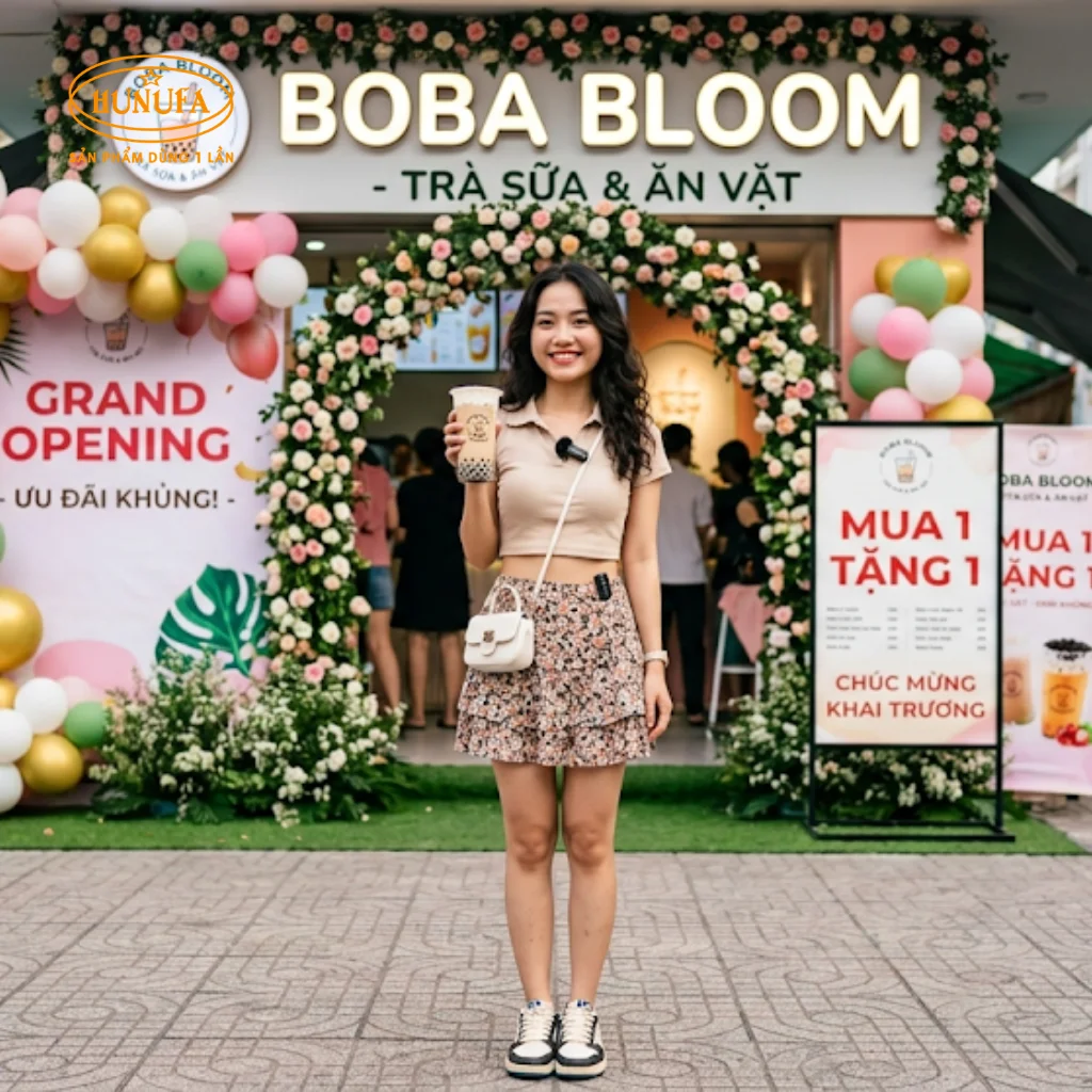 Lên kế hoạch chương trình khai trương quán cafe, trà sữa từ A–Z cho người mới