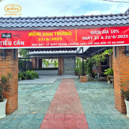 chương trình khai trương quán cafe