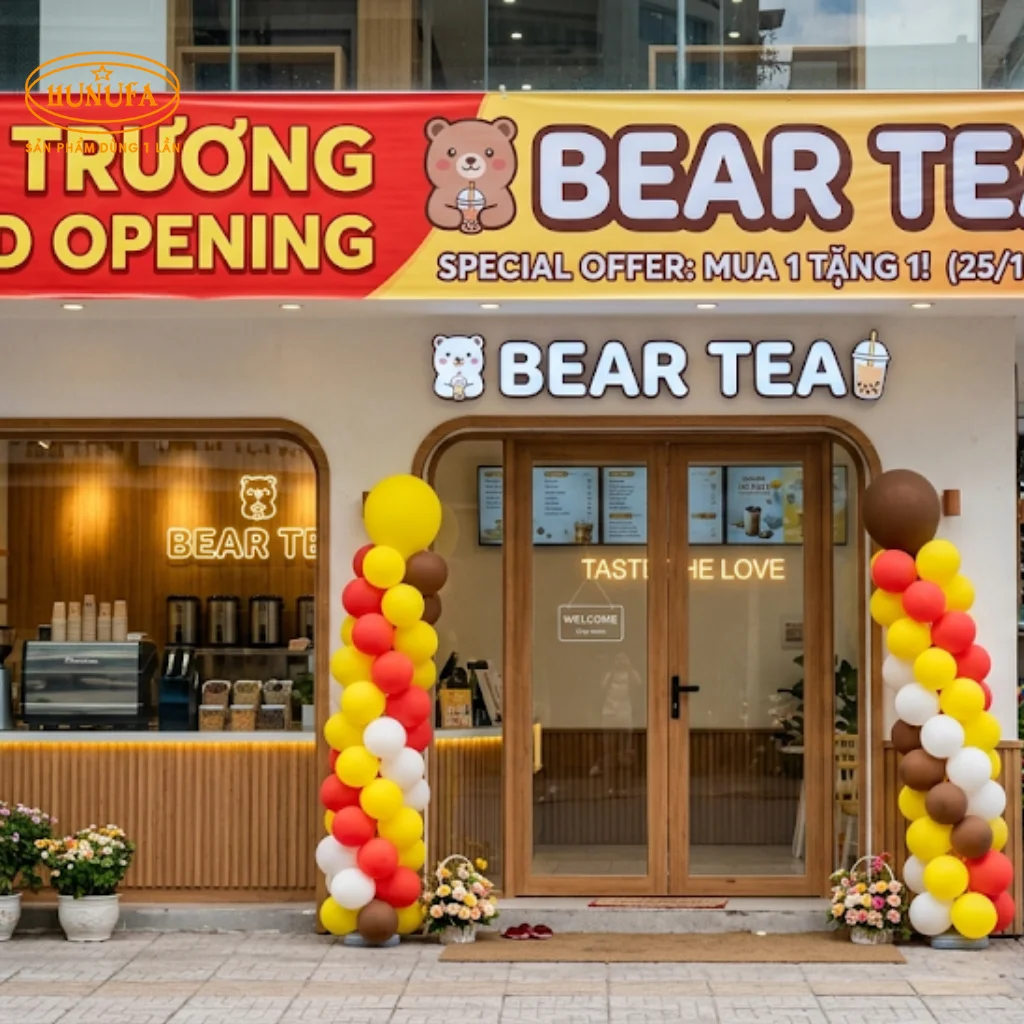 Lên kế hoạch chương trình khai trương quán cafe, trà sữa từ A–Z cho người mới