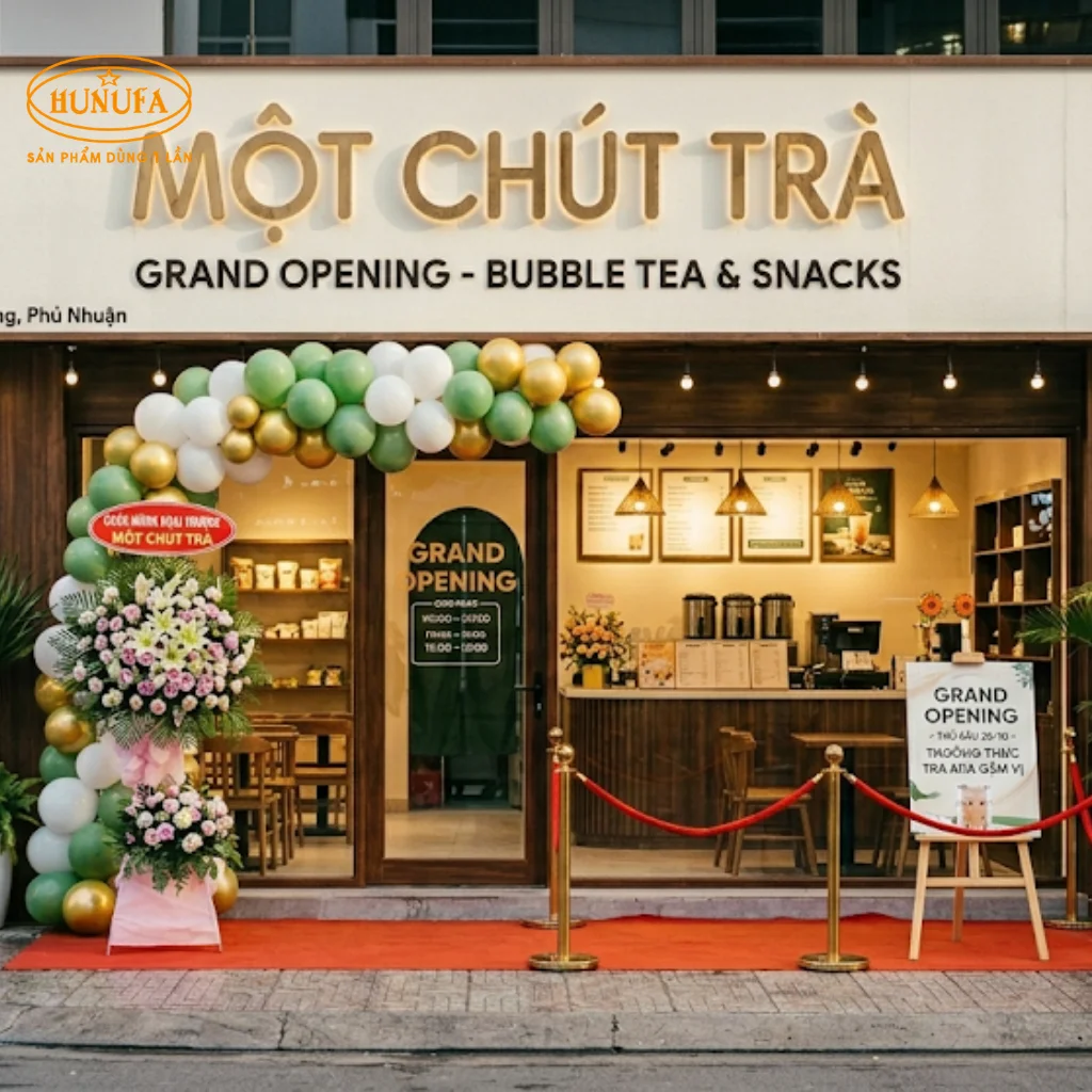 Lên kế hoạch chương trình khai trương quán cafe, trà sữa từ A–Z cho người mới