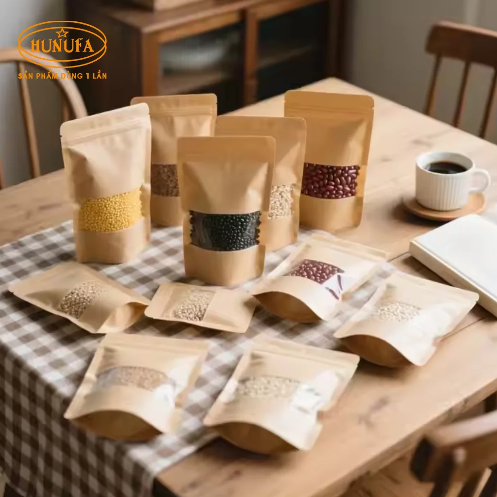 Giấy Kraft cán màng PE - Giải pháp hiệu quả cho đóng gói thực phẩm