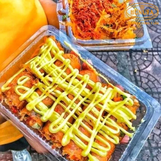 Tổng hợp mẫu hộp đựng bánh tráng trộn được ưa chuộng nhất