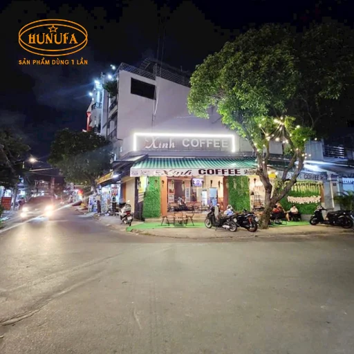 khai trương cà phê