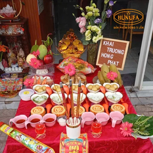 khai trương trà sữa