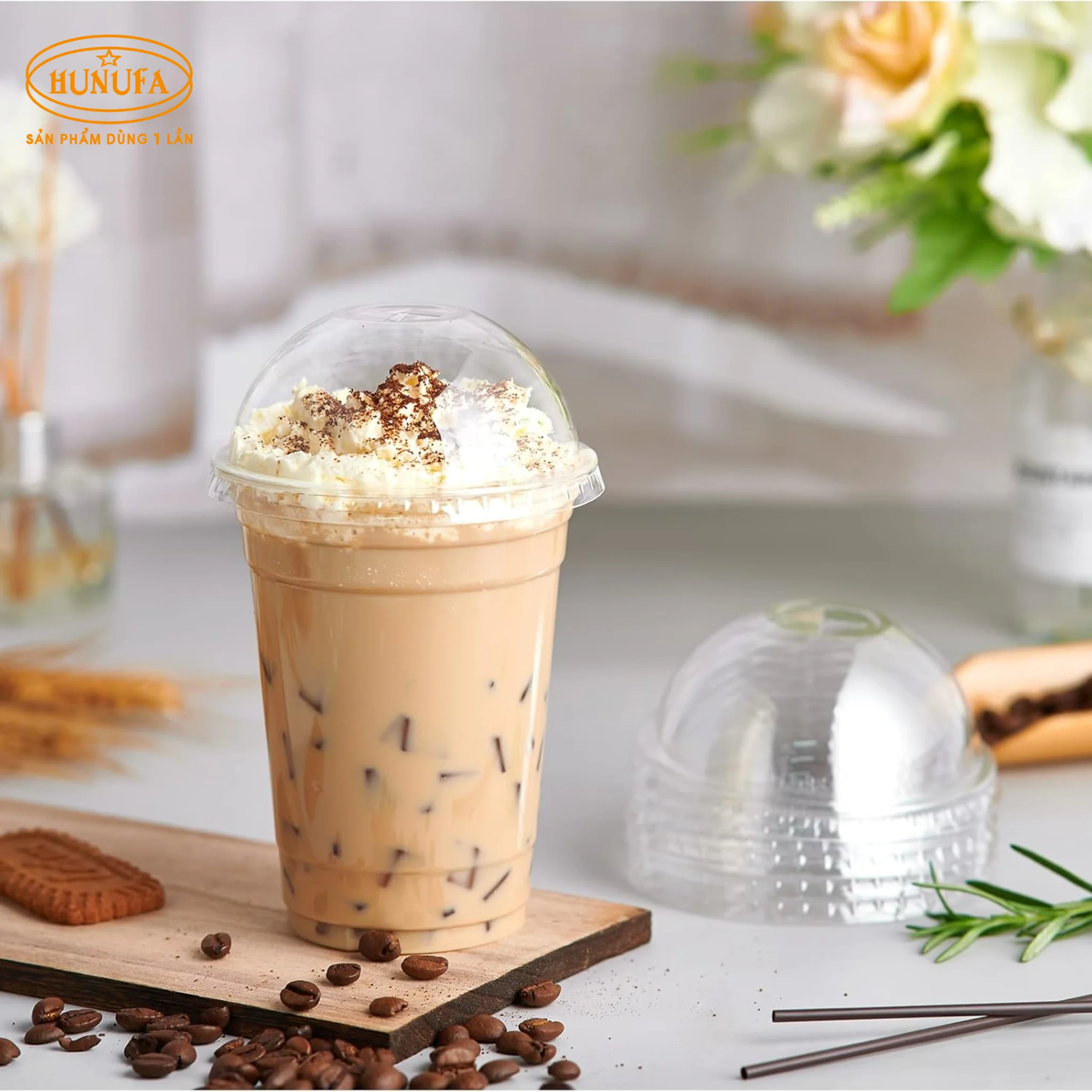 Ly nhựa 350ml chất liệu PET PP