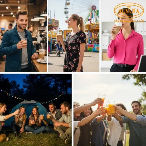 Ly nhựa chịu nhiệt PET hay PP tốt hơn? Công ty bán ly nhựa giá tốt