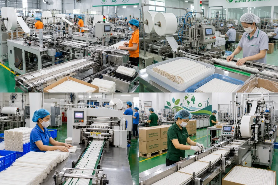 10+ Nơi sản xuất và cung cấp ống hút giấy TP.HCM giá sỉ, uy tín