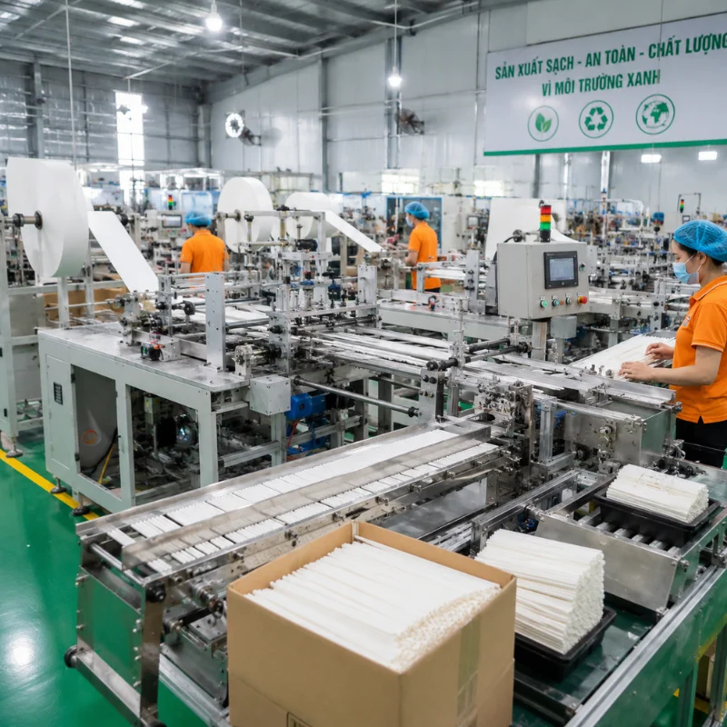 10+ Nơi sản xuất và cung cấp ống hút giấy TP.HCM giá sỉ, uy tín