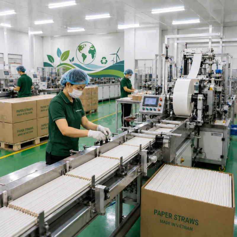 10+ Nơi sản xuất và cung cấp ống hút giấy TP.HCM giá sỉ, uy tín