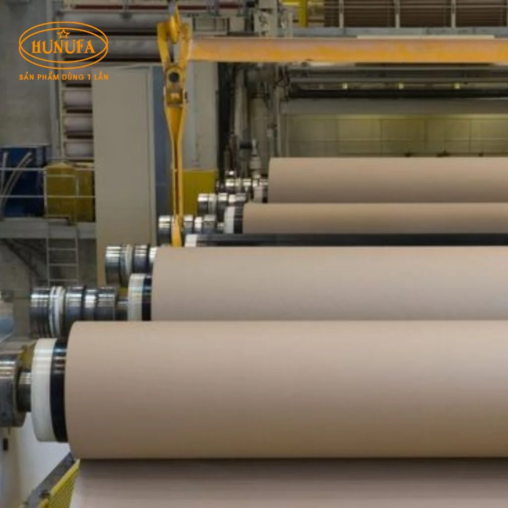 nguyên liệu và quy trình sản xuất giấy kraft