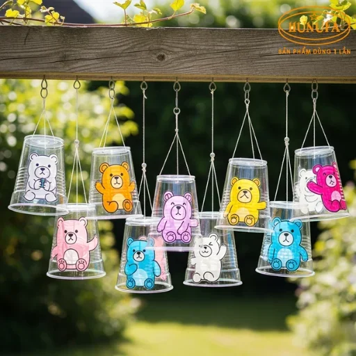 Bật mí 10 cách tái chế ly nhựa đầy sáng tạo, dễ làm tại nhà