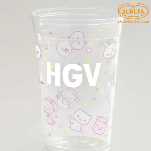 Top các mẫu ly nhựa HGV đẹp và địa chỉ in ly nhựa uy tín