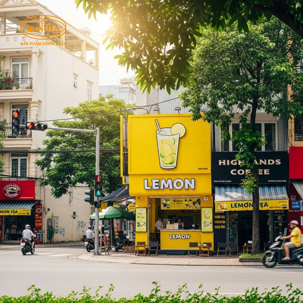 50+ Cách trang trí quán trà chanh đẹp, bắt trend và hút khách