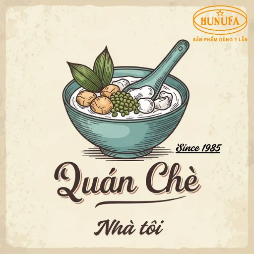 Logo quán chè đẹp