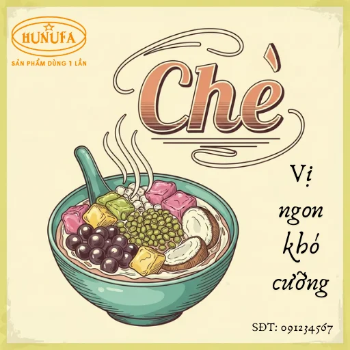 Logo quán chè đẹp