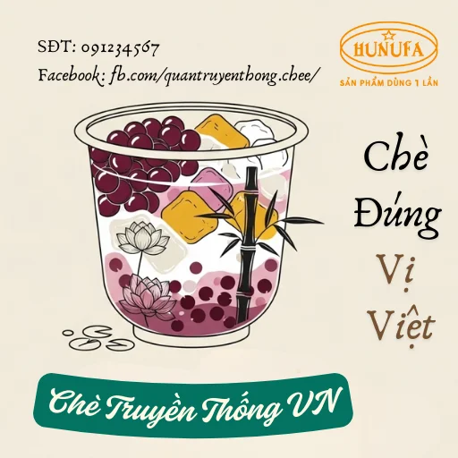 Logo quán chè đẹp